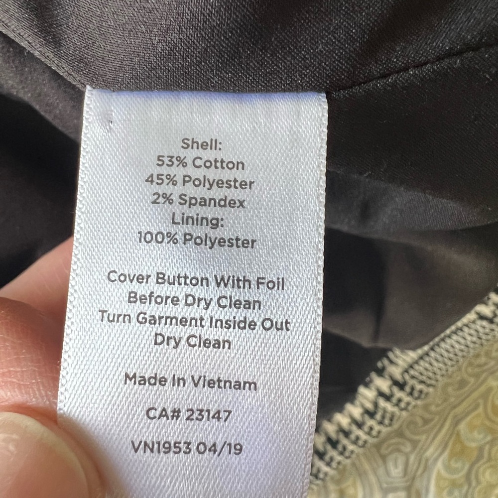 Talbots Blazer Size 2 - Picture 3 of 4